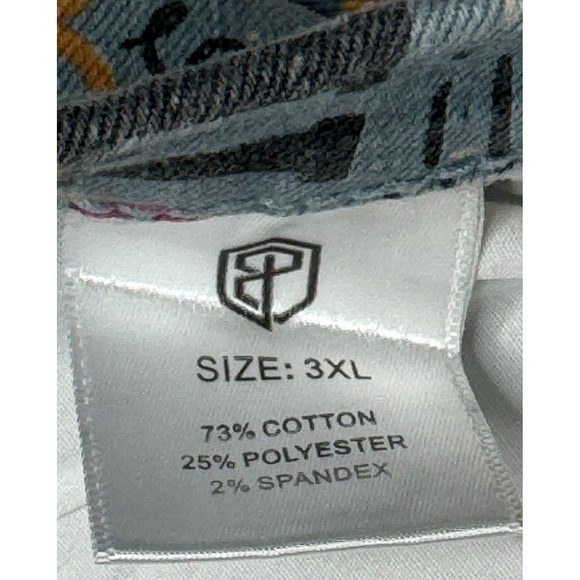 Born Primitive The Buttery Bros Men's Spellout Party 5 Pocket Shorts Size 3XL - Picture 3 of 10